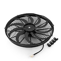 16" S-Blade Electric Fan Height: 16.5"