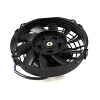 8" S-Blade Electric Fan Height: 8.5"