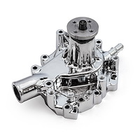 Ford 302 351C Cleveland High Volume Aluminum Water Pump Chrome