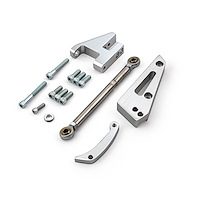 Aluminum Alternator Bracket Kit Small Block Chevy 350 W/Short Water Pump