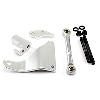 PCE232.1027 Alternator Bracket Kit Ford 302/351C, Aluminum [Satin]