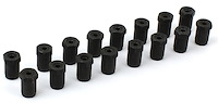 Polylock Rocker Arm Nut Set 3/8 in.-24 in. Thread Diameter