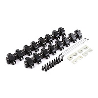 PCE261.1242 Super Street Aluminum Shaft Mount Rocker Arms, GM LS3, Ratio: 1.7