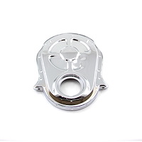 Chrome-Plated Steel Timing Chain Cover Big Block Chevy 454