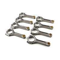 I BEAM RACE 6.605 2.500 1.040 BRONZE BUSH 4340 CONNECTING RODS - FORD 460
