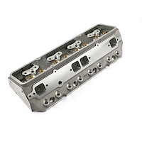 PCE281.1787 CNC Aluminum Bare Cylinder Head Small Block Chevy 350, 217 cc, 64,cc