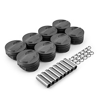 PCE305.1108 Chevy BBC 454 6.385 in. 4.250 in. Bore 1.270 in. .990 in. Dome Top Forged Pistons