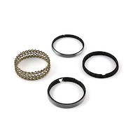 4.000 Bore - 1/16 - 1/16 - 3/16 Plasma Moly Piston Ring Set - Zero Gap