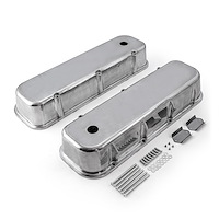 Aluminum Valve Covers Big Block Chevy 454 [Polished]