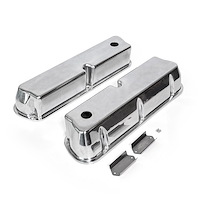 Aluminum Valve Covers Small Block Ford 289/302/351W [Polished]