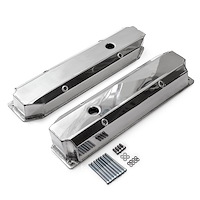 Fabricated Aluminum Valve Covers Big Block Mopar 383/440 [Polished]