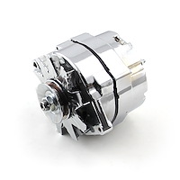 GM 10si Chrome Universal 100 Amp 1-Wire High Output Alternator