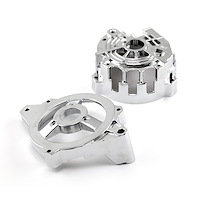 GM Chrome Alternator Housing Case Internal Regulator Front and Rear Cover