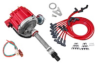 PCE376.1036K HEI Distributor 6000 Series w/Tach Drive Kit for Small Block & Big Block Chevy Engines