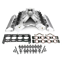 Ford 351W 9.5 Deck Fusion Manifold Hyd FT Cylinder Head Top End Engine Combo Kit