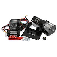 Electric ATV Winch Kit With Remote Switch 1.2 HP Motor