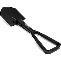 Tri-Fold Recovery Shovel/Spade Tool - L Serrated Edge