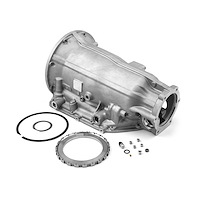TH400 Transmission Case with Billet Steel Pressure Plate, Oversized Retaining Snap Ring