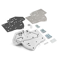 PCE634.1006.01 GM TH400 Transmission Billet Aluminum Full Manual Valve Body - Silver