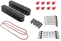 LS Hidden Coil Valve Cover Kit - Polished