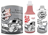 SP-600-571-91 “Black-Out” Rust Preventative Coating, “Get Gone” Degreaser & SP91-4 Wax/Grease Remover Kit