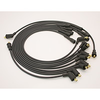 Stock-Look 7mm Spark Plug Wire Set 90° Female Distributor Boot (Points Type)
