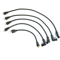PerTronix 804206 Flame-Thrower Spark Plug Wires 4 cyl 8mm Austin/MG Black