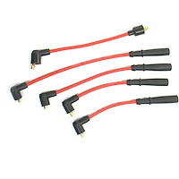 PerTronix 804413 Flame-Thrower Spark Plug Wires 4 cyl 8mm Triumph Red