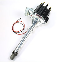 Flame-Thrower II Billet Distributor Small and Big Block Chevy