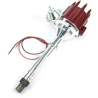 Flame-Thrower II Billet Distributor Small and Big Block Chevy