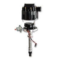 Flame-Thrower HEI Distributor Small and Big Block Chevy - Black Cap