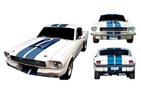 7072ECSSV-RED 1970-72 El Camino SS VINYL Hood Header Kit