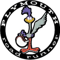 Deck Lid Road Runner Decal for 1971-1975 Plymouth Road Runner
