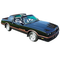 SS Stripe Kit for 1985-1986 Monte Carlo SS