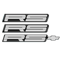 "RS" Domed Decals for 1991-1992 Camaro