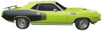 Rear Billboard Decals for 1971 Plymouth 'Cuda