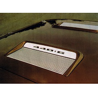 Hood Depression Pinstripes for 1971 Plymouth Road Runner/GTX