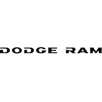 "Dodge Ram" Tailgate Decal for 1985-1993 Dodge Pickup
