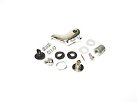 Vent Window Locking Handle Kit Fits Select 1973-1991 GM Blazer, Truck, Suburban [Left/Driver Side] Chrome