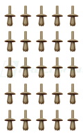 6105 002/25 TAN Push-In Fastener for 1970-1972 Nissan 240Z, 1974-1975 Nissan 260Z, 1975-1978 Nissan 280Z
