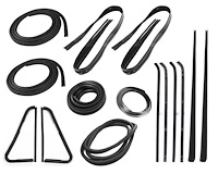 CWK 1110 64 PDS Weatherstrip Kit for 1964-1966 Chevy/GMC Trucks