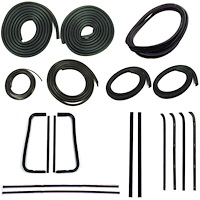 CWK 1110 60 Weatherstrip Kit for 1960-1963 Chevy C10 Trucks, 1960-1963 Chevy C20 Trucks, 1960-1963 Chevy C30 Trucks