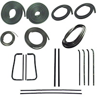 CWK 1111 60 Weatherstrip Kit for 1960-1963 Chevy C10 Trucks, 1960-1963 Chevy C20 Trucks, 1960-1963 Chevy C30 Trucks