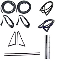 Complete Weatherstrip Kit 1967-1972 GM C/K Pickup Truck 2-Door, Standard Cab