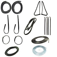 CWK 3110 80 Weatherstrip Kit for 1980-1980 Dodge D100, 1980-1986 Dodge D150, 1981-1986 Dodge D250, 1981-1986 Dodge D350