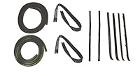 Door Weatherstrip Seal Kit 1973-80 GM C/K Pickup