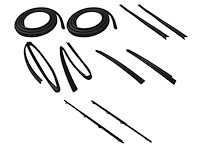 Door Weatherstrip Seal Kit 1984-1996 Jeep Cherokee/Wagoneer 4-Door, 1986-1992 Jeep Comanche 2-Door