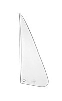 DV06313 CLN Vent Window Glass for 1981-1991 Chevy/GMC Trucks, Blazer, Suburban, Jimmy [Right/Passenger Side]