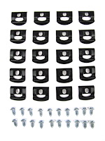 Rear Window Molding Clip Kit 1968-1970 Dodge Coronet/Plymouth Satellite