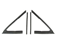 VWK 1210 68 Vent Glass Weatherstrip Seal Kit for 1968-1972 GM A-Body 2-Door Models [4-Piece]